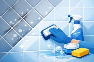 Read more about the article Bathroom Tile Grout Cleaning That Gets Results