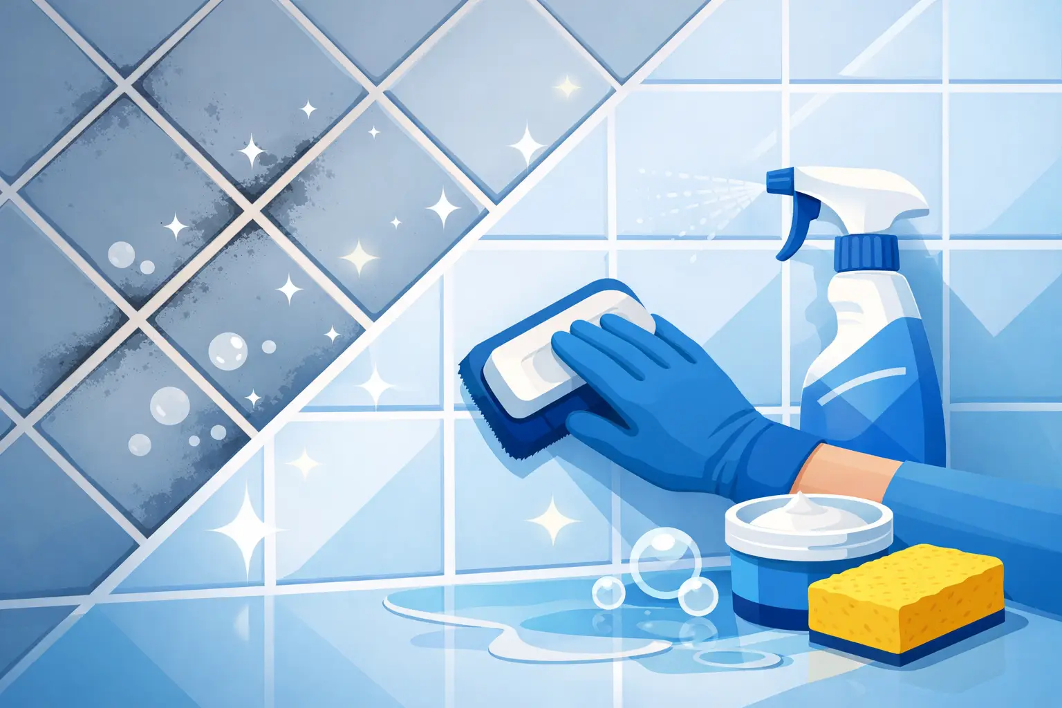 Read more about the article Bathroom Tile Grout Cleaning That Gets Results