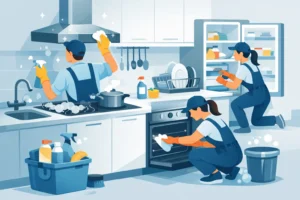 Read more about the article What a Deep Kitchen Cleaning Service Covers
