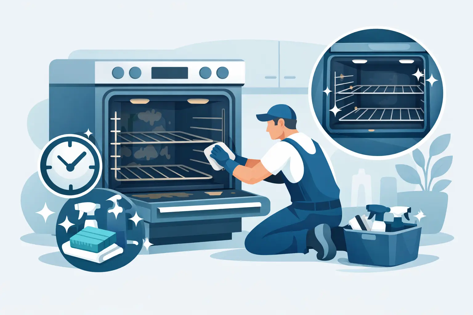 Read more about the article When to Book a Professional Oven Cleaning Service