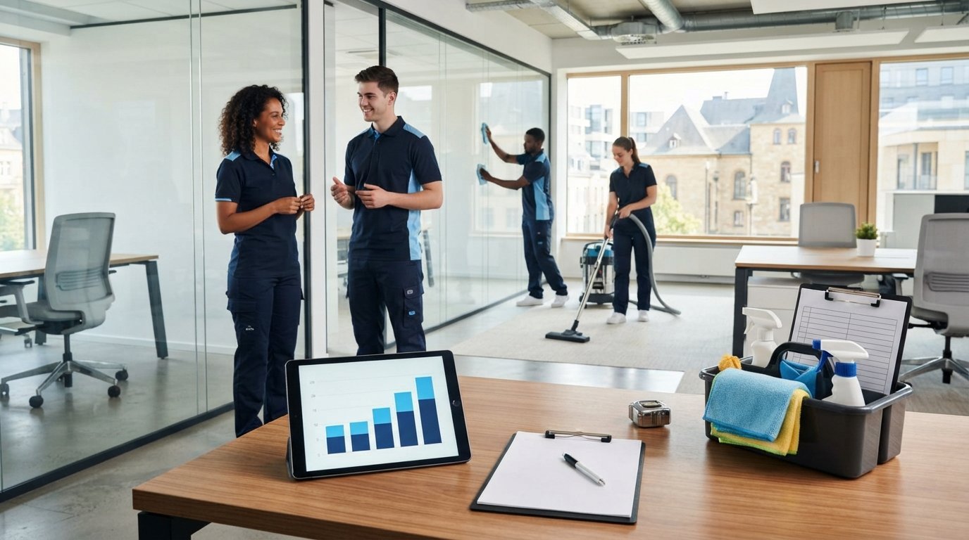 You are currently viewing Commercial Cleaning Price List 2026: The Luxembourg Business Guide