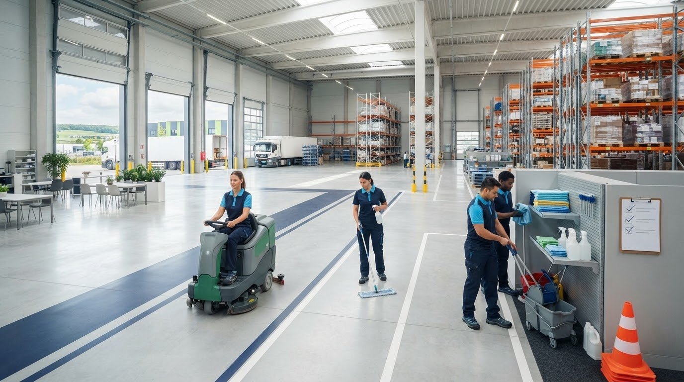 Read more about the article Warehouse Cleaning in Luxembourg: A Practical Facility Checklist