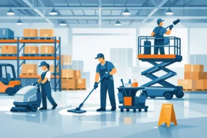 Read more about the article Commercial Cleaning for Warehouses That Works