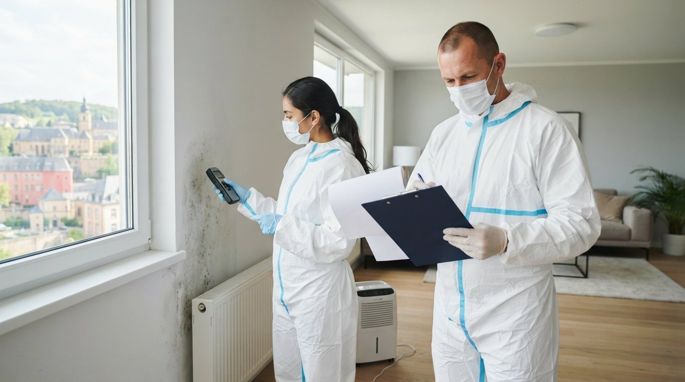 You are currently viewing Mould remediation cost in Luxembourg: Comparing quotes